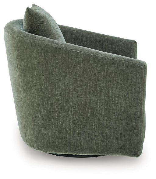 Leastow - Swivel Accent Chair - Loden – Swivel Chairs by Signature Design by Ashley® at Furniture Wholesale Plus , Nashville furniture store
