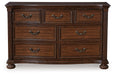 Lavinton - Brown - Dresser - Premium Dressers from Signature Design by Ashley® - Just $658! Shop now at Furniture Wholesale Plus  We are the best furniture store in Nashville, Hendersonville, Goodlettsville, Madison, Antioch, Mount Juliet, Lebanon, Gallatin, Springfield, Murfreesboro, Franklin, Brentwood