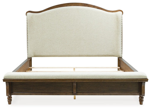 Sturlayne - Upholstered Panel Bed – Upholstered Beds by Benchcraft® at Furniture Wholesale Plus , Nashville furniture store