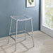 Jovani Acrylic Backless Bar Stools Clear and Chrome (Set of 2) - Premium Barstool from Coaster Z2 Standard - Just $166! Shop now at Furniture Wholesale Plus  We are the best furniture store in Nashville, Hendersonville, Goodlettsville, Madison, Antioch, Mount Juliet, Lebanon, Gallatin, Springfield, Murfreesboro, Franklin, Brentwood