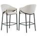 Chadwick Sloped Arm Bar Stools Beige and Glossy Black (Set of 2) - Premium Barstool from Coaster Z2 Standard - Just $258! Shop now at Furniture Wholesale Plus  We are the best furniture store in Nashville, Hendersonville, Goodlettsville, Madison, Antioch, Mount Juliet, Lebanon, Gallatin, Springfield, Murfreesboro, Franklin, Brentwood