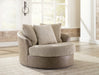 Keskin Oversized Swivel Accent Chair - Premium Chair from Ashley Furniture - Just $796.34! Shop now at Furniture Wholesale Plus  We are the best furniture store in Nashville, Hendersonville, Goodlettsville, Madison, Antioch, Mount Juliet, Lebanon, Gallatin, Springfield, Murfreesboro, Franklin, Brentwood