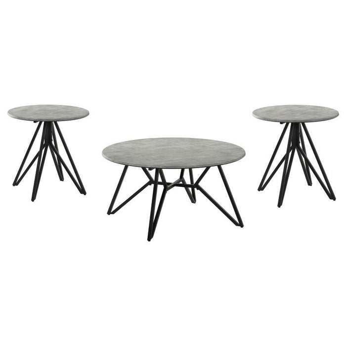 Hadi - Round Smarttop Coffee Table Set – Table Sets by Coaster Fine Furniture at Furniture Wholesale Plus , Nashville furniture store