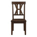 Auburn - Side Chair (Set of 2) - Dark Brown – Chair Sets by Steve Silver Furniture at Furniture Wholesale Plus , Nashville furniture store