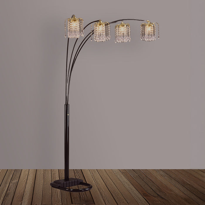 Rain Drop - Arc Lamp - Premium Floor Lamps from Crown Mark - Just $169! Shop now at Furniture Wholesale Plus  We are the best furniture store in Nashville, Hendersonville, Goodlettsville, Madison, Antioch, Mount Juliet, Lebanon, Gallatin, Springfield, Murfreesboro, Franklin, Brentwood