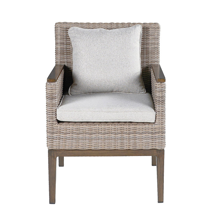 Marina - Patio Arm Chair (Set of 2) - Brown Light - Premium Chair Sets from Steve Silver Furniture - Just $1589! Shop now at Furniture Wholesale Plus  We are the best furniture store in Nashville, Hendersonville, Goodlettsville, Madison, Antioch, Mount Juliet, Lebanon, Gallatin, Springfield, Murfreesboro, Franklin, Brentwood