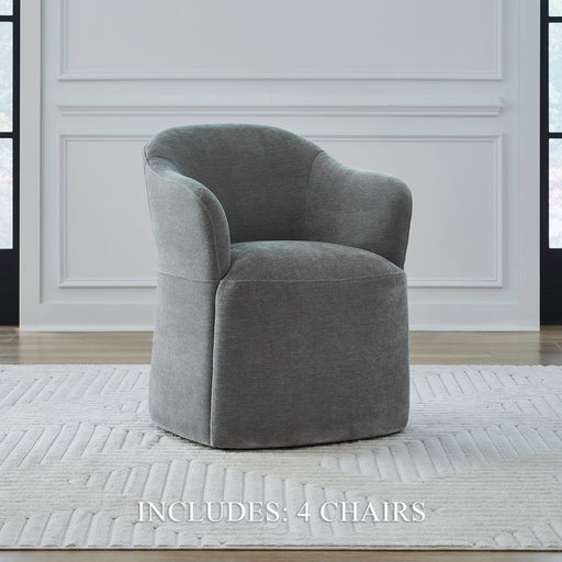Accent Dining - Dining Chairs With Casters (Set of 4) – Chair Sets by Liberty Furniture at Furniture Wholesale Plus , Nashville furniture store