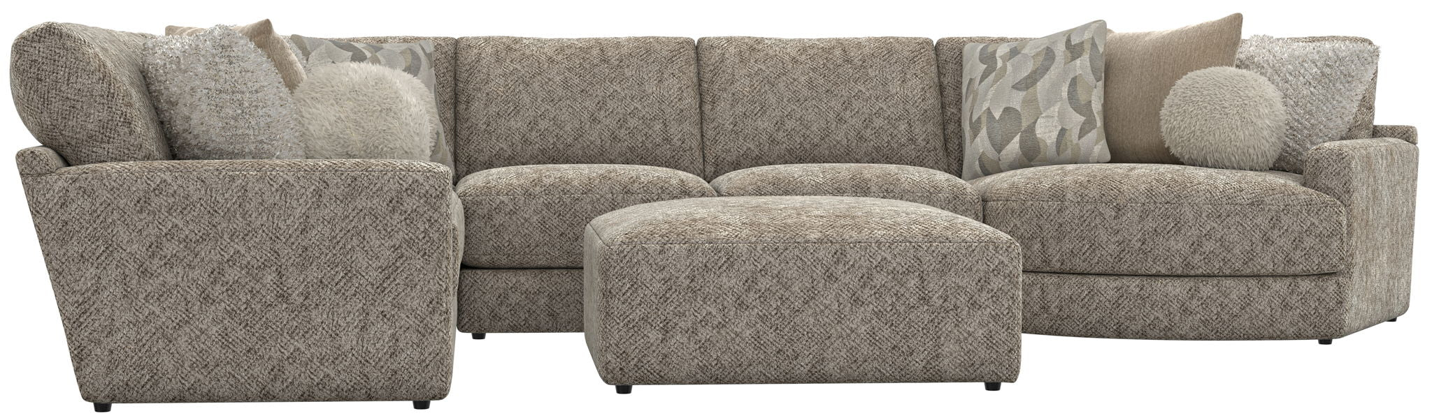 Turner - Sectional – Stationary Sectionals by Jackson at Furniture Wholesale Plus , Nashville furniture store