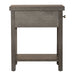 Modern Farmhouse - Drawer Chair Side Table – Chair Side Tables by Liberty Furniture at Furniture Wholesale Plus , Nashville furniture store