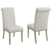 Salem Upholstered Side Chairs Rustic Smoke and Grey (Set of 2) - Premium Dining Chair from Coaster Z2 Standard - Just $124! Shop now at Furniture Wholesale Plus  We are the best furniture store in Nashville, Hendersonville, Goodlettsville, Madison, Antioch, Mount Juliet, Lebanon, Gallatin, Springfield, Murfreesboro, Franklin, Brentwood