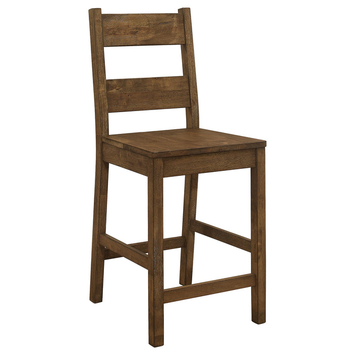 Coleman Counter Height Stools Rustic Golden Brown (Set of 2) - Premium Barstool from Coaster Z2 Standard - Just $134! Shop now at Furniture Wholesale Plus  We are the best furniture store in Nashville, Hendersonville, Goodlettsville, Madison, Antioch, Mount Juliet, Lebanon, Gallatin, Springfield, Murfreesboro, Franklin, Brentwood