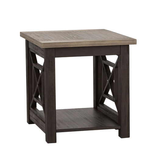Heatherbrook - End Table - Charcoal & Ash – End Tables by Liberty Furniture at Furniture Wholesale Plus , Nashville furniture store