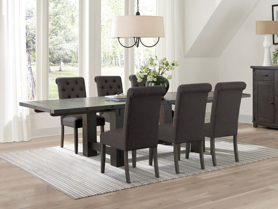 Calandra Rectangular Dining Set with Extension Leaf - Premium Dining Room Set from Coaster Z2 Standard - Just $1538! Shop now at Furniture Wholesale Plus  We are the best furniture store in Nashville, Hendersonville, Goodlettsville, Madison, Antioch, Mount Juliet, Lebanon, Gallatin, Springfield, Murfreesboro, Franklin, Brentwood