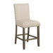 Ralland Upholstered Counter Height Stools with Nailhead Trim Beige (Set of 2) - Premium Barstool from Coaster Z2 Standard - Just $114! Shop now at Furniture Wholesale Plus  We are the best furniture store in Nashville, Hendersonville, Goodlettsville, Madison, Antioch, Mount Juliet, Lebanon, Gallatin, Springfield, Murfreesboro, Franklin, Brentwood