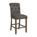 Balboa Tufted Back Counter Height Stools Grey and Rustic Brown (Set of 2) - Premium Barstool from Coaster Z2 Standard - Just $130! Shop now at Furniture Wholesale Plus  We are the best furniture store in Nashville, Hendersonville, Goodlettsville, Madison, Antioch, Mount Juliet, Lebanon, Gallatin, Springfield, Murfreesboro, Franklin, Brentwood