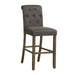 Balboa Tufted Back Bar Stools Grey and Rustic Brown (Set of 2) - Premium Barstool from Coaster Z2 Standard - Just $138! Shop now at Furniture Wholesale Plus  We are the best furniture store in Nashville, Hendersonville, Goodlettsville, Madison, Antioch, Mount Juliet, Lebanon, Gallatin, Springfield, Murfreesboro, Franklin, Brentwood