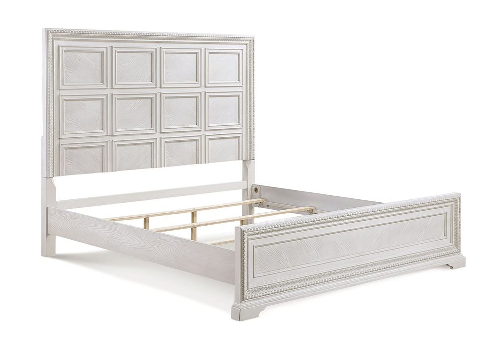 Alexandria - Queen Panel Bed- White – Panel Beds by Crown Mark at Furniture Wholesale Plus , Nashville furniture store