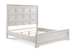 Alexandria - Queen Panel Bed- White – Panel Beds by Crown Mark at Furniture Wholesale Plus , Nashville furniture store
