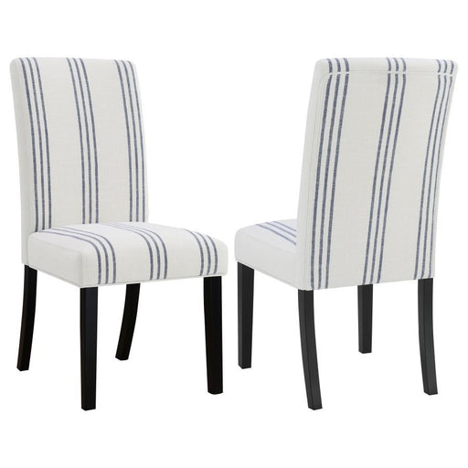 Herran - Upholstered Dining Side Chair (Set of 2) - Beige – Chair Sets by Coaster Fine Furniture at Furniture Wholesale Plus , Nashville furniture store