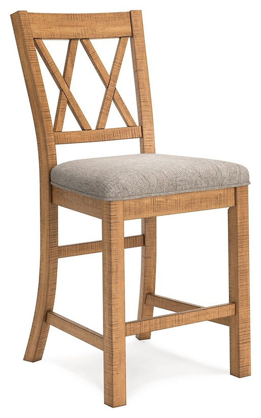 Havonplane - Brown - Upholstered Barstool (Set of 2) - Premium Stool Sets from Signature Design by Ashley® - Just $238! Shop now at Furniture Wholesale Plus  We are the best furniture store in Nashville, Hendersonville, Goodlettsville, Madison, Antioch, Mount Juliet, Lebanon, Gallatin, Springfield, Murfreesboro, Franklin, Brentwood