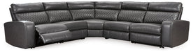 Samperstone - Power Reclining Sectional – Reclining Sectionals by Signature Design by Ashley® at Furniture Wholesale Plus , Nashville furniture store