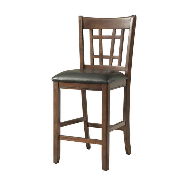 Max - Pub Side Chair (Set of 2) - Walnut – Chair Sets by Elements International at Furniture Wholesale Plus , Nashville furniture store