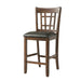 Max - Pub Side Chair (Set of 2) - Walnut – Chair Sets by Elements International at Furniture Wholesale Plus , Nashville furniture store