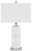Malise - Alabaster Table Lamp  - White – Table Lamps by Signature Design by Ashley® at Furniture Wholesale Plus , Nashville furniture store