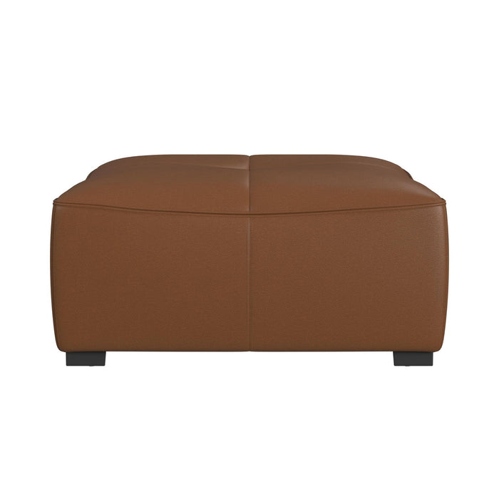 Blake - Modular Ottoman - Pebble Tan – Upholstered Ottomans by Elements International at Furniture Wholesale Plus , Nashville furniture store