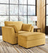 Keerwick - Living Room Set – Stationary Chair & Ottoman by Signature Design by Ashley® at Furniture Wholesale Plus , Nashville furniture store