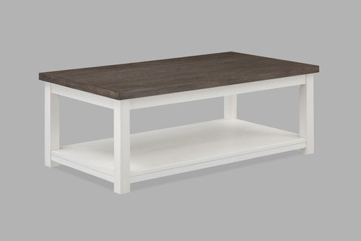 Dakota - Coffee Table With Casters - White – Coffee Tables by Crown Mark at Furniture Wholesale Plus , Nashville furniture store
