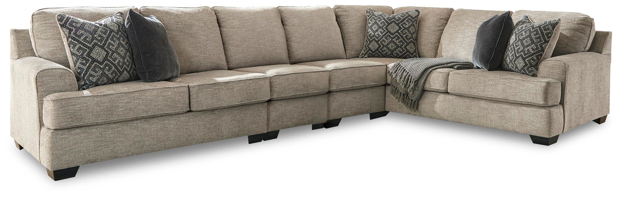 Bovarian - Sectional – Stationary Sectionals by Signature Design by Ashley® at Furniture Wholesale Plus , Nashville furniture store