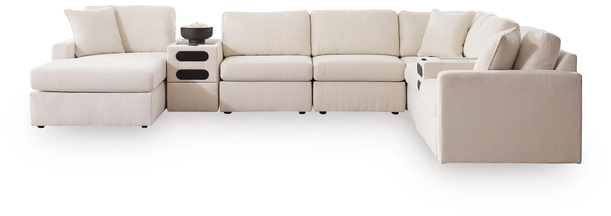 Modmax - U-Shaped Sectional - Oyster – Stationary Sectionals by Signature Design by Ashley® at Furniture Wholesale Plus , Nashville furniture store
