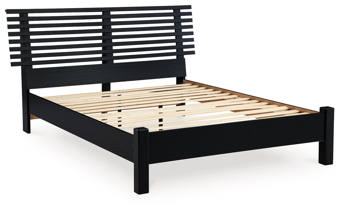 Danziar - Slat Panel Bed With Low Footboard – Slat Beds by Signature Design by Ashley® at Furniture Wholesale Plus , Nashville furniture store