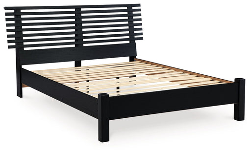 Danziar - Slat Panel Bed With Low Footboard - Premium Slat Beds from Signature Design by Ashley® - Just $478! Shop now at Furniture Wholesale Plus  We are the best furniture store in Nashville, Hendersonville, Goodlettsville, Madison, Antioch, Mount Juliet, Lebanon, Gallatin, Springfield, Murfreesboro, Franklin, Brentwood