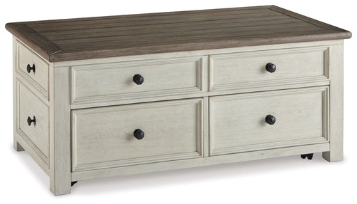 Bolanburg - Lift Top Cocktail Table - White / Brown / Beige – Cocktail Tables by Signature Design by Ashley® at Furniture Wholesale Plus , Nashville furniture store