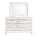 Twenty Nine - 6-Drawer Dresser With Mood Lighting Mirror – Dresser & Mirror by Elements International at Furniture Wholesale Plus , Nashville furniture store