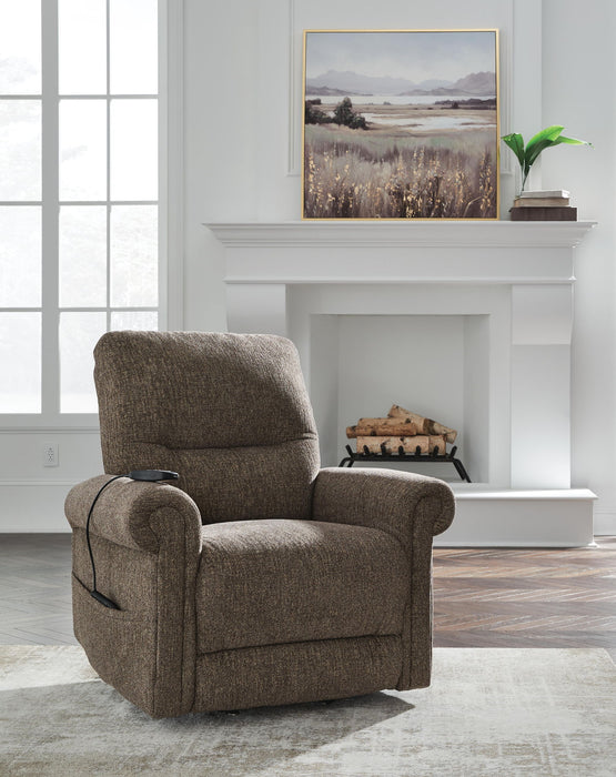 Aureta - Power Lift Recliner – Lift Chairs by Signature Design by Ashley® at Furniture Wholesale Plus , Nashville furniture store