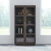 Cascade Falls - Display Cabinet - Satin Espresso – Display Cabinets by Liberty Furniture at Furniture Wholesale Plus , Nashville furniture store