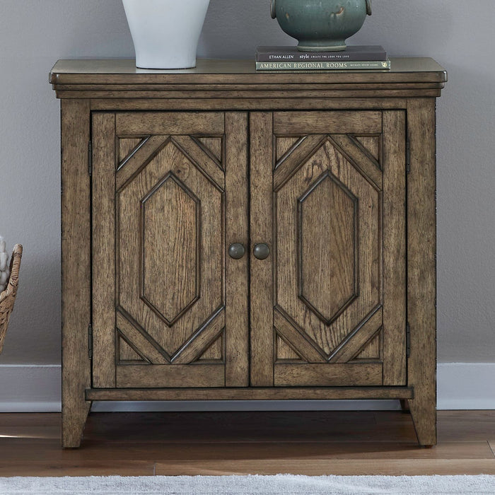 Carolina Park - 2 Door Bedside Chest With Charging Station - Amber Brown – Bedside Chests by Liberty Furniture at Furniture Wholesale Plus , Nashville furniture store