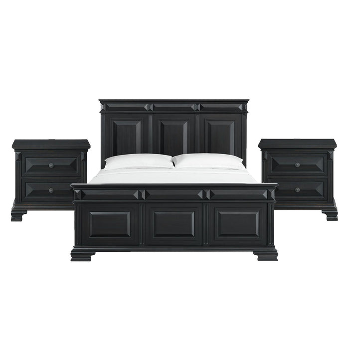 Bridgestone - Panel Bedroom Set – 3 Piece Bedroom Sets by Elements International at Furniture Wholesale Plus , Nashville furniture store
