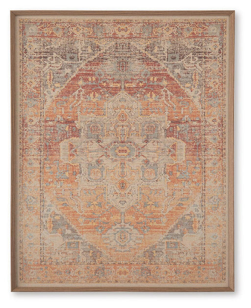 Kerrickson - Wall Art - Red / Orange / Blue – Canvas Art by Signature Design by Ashley® at Furniture Wholesale Plus , Nashville furniture store