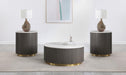 Jason - Round Marble Coffee Table Set – Table Sets by Coaster Fine Furniture at Furniture Wholesale Plus , Nashville furniture store