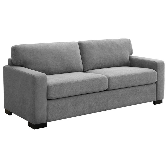 Simpson - Upholstered Sofa Sleeper With Queen Mattress - Gray – Sleeper Sofas by CoasterEveryday at Furniture Wholesale Plus , Nashville furniture store