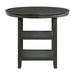 Amherst - Counter Table With Wood Leg - Gray Finish – Counter Tables by Elements International at Furniture Wholesale Plus , Nashville furniture store