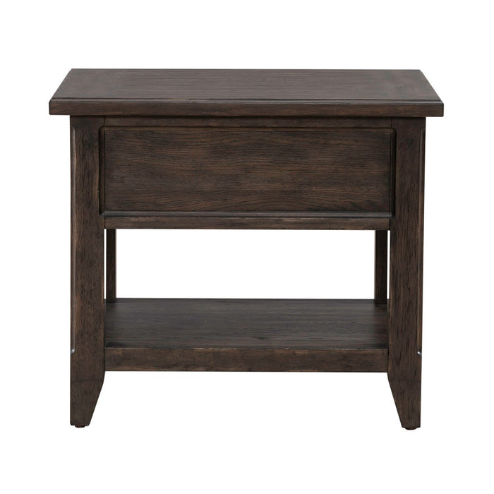 Paradise Valley - Rectangular End Table - Saddle Brown – End Tables by Liberty Furniture at Furniture Wholesale Plus , Nashville furniture store