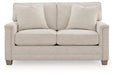 Rayne-Cove - Loveseat - Opal – Stationary Loveseats by Signature Design by Ashley® at Furniture Wholesale Plus , Nashville furniture store