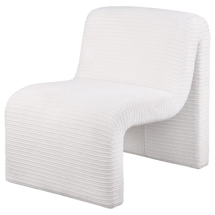 Drayton - Upholstered Curved Armless Accent Chair - Premium Armless Chairs from Coaster Fine Furniture - Just $499! Shop now at Furniture Wholesale Plus  We are the best furniture store in Nashville, Hendersonville, Goodlettsville, Madison, Antioch, Mount Juliet, Lebanon, Gallatin, Springfield, Murfreesboro, Franklin, Brentwood
