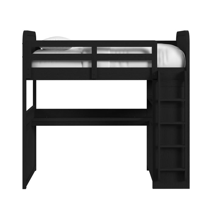 Ridgemont - Loft Complete Bunk Bed – Bunk Beds by Elements International at Furniture Wholesale Plus , Nashville furniture store