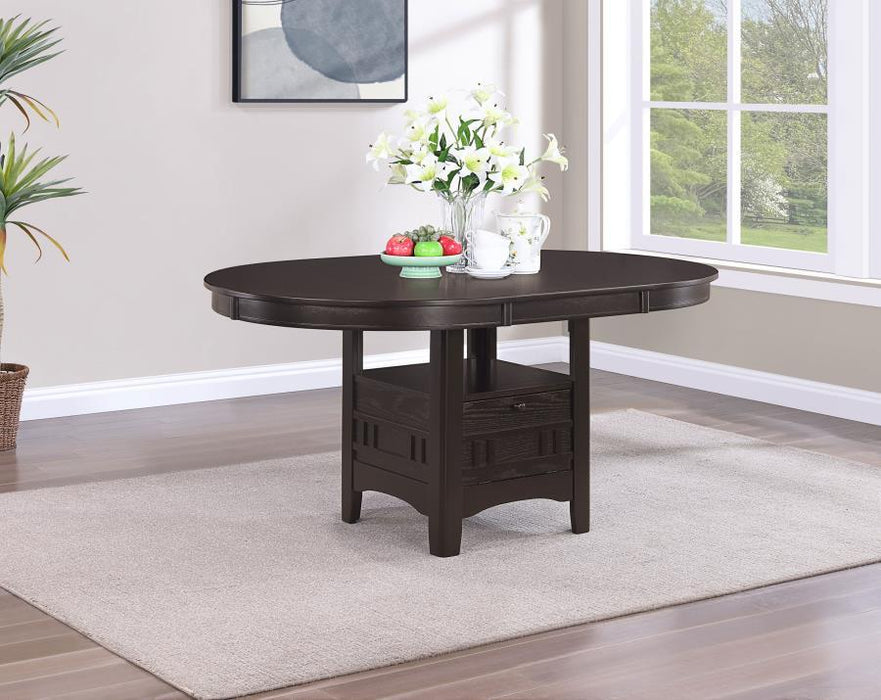 Lavon - Oval Extension Leaf Dining Table – Dining Tables with Extensions by CoasterEveryday at Furniture Wholesale Plus , Nashville furniture store